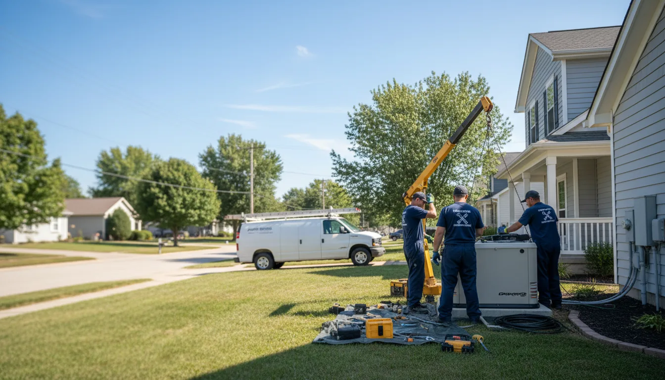 Generator Installation in Louisville, IL near me